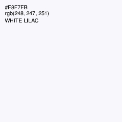 #F8F7FB - White Lilac Color Image